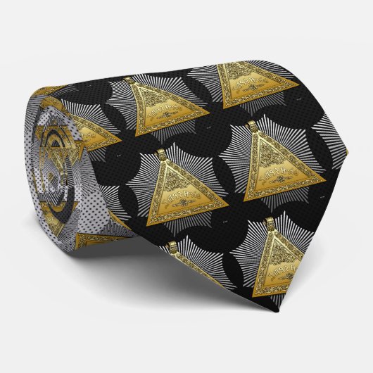 8e graad: Intendant van het gebouw Stropdas (Opgerold)