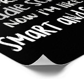 8e Graad Middelbare School Afstuderen Shirt-junior Poster (Hoek)