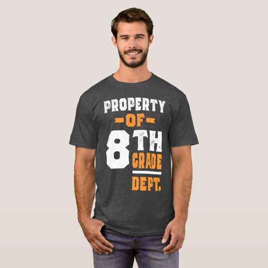 8e graad t-shirt (Voorkant volledig)