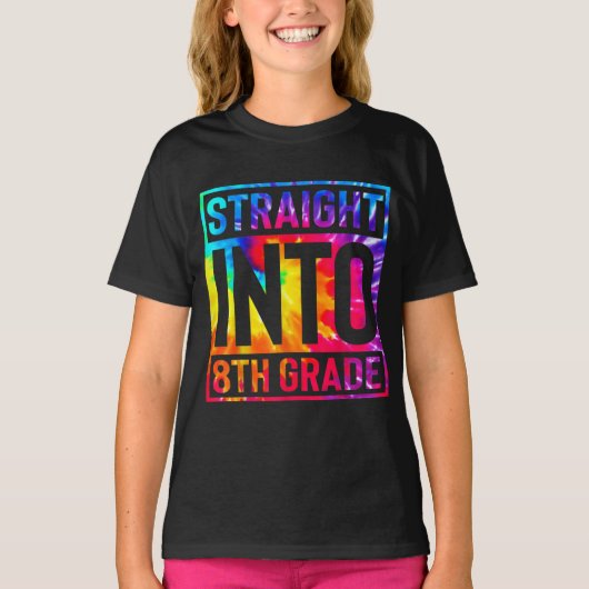 8e graad terug naar school t-shirt (Voorkant)