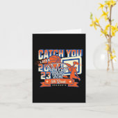 8e Grade Basketball Afstuderen 2023 Middelbare Sch Kaart (Gele Bloem)