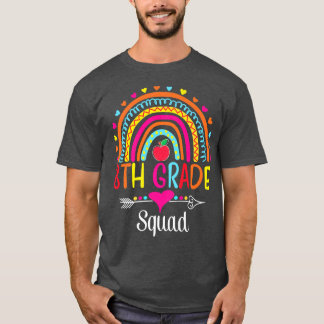 8e Grade Squad Team Teacher Student Laatste dag va T-shirt