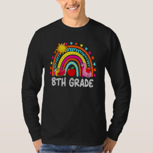 8e Grade Summer Rainbow Kinder Teachers Field Day  T-shirt