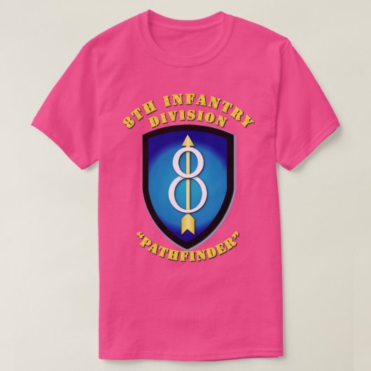 8e infanterie-SSI T-shirt (Design voorkant)