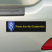 8e infanteriedivisie bumpersticker (Op auto)
