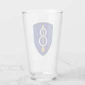 8e Infanteriedivisie Glas (Achterkant)