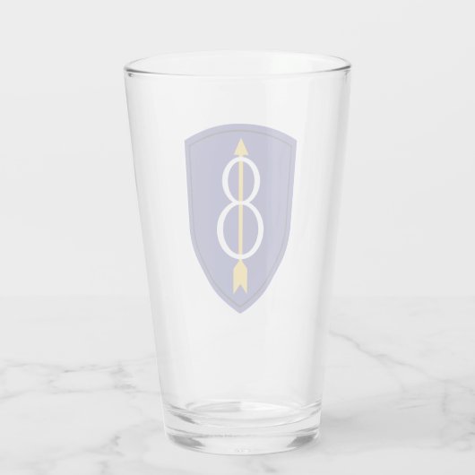 8e Infanteriedivisie Glas (Achterkant)