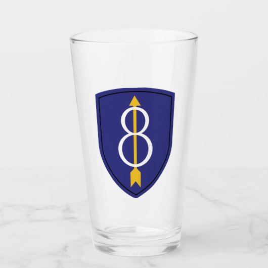 8e Infanteriedivisie Glas (Voorkant)