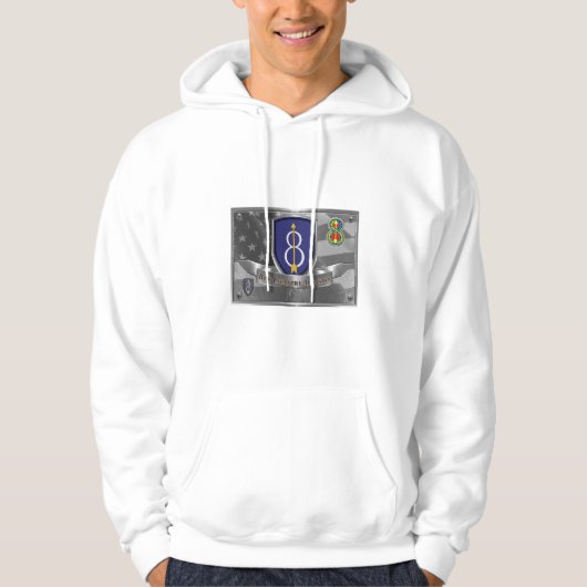 8e infanteriedivisie hoodie (Voorkant)