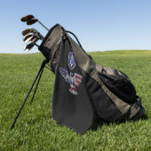 8e Infanteriedivisie “Pathfinder” Adelaar Golfhanddoek (Groen)
