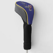 8e Infanteriedivisie “Pathfinder” Adelaar Golfheadcover (Schuin)