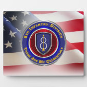 8e infanteriedivisie "PATHFINDER" Fotoplaat (Voorkant)