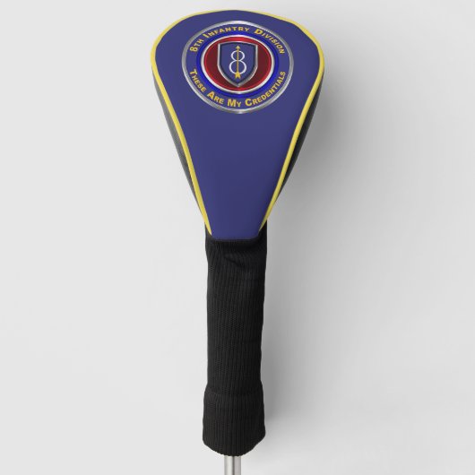 8e infanteriedivisie "Pathfinder" Golfheadcover (Voorkant)