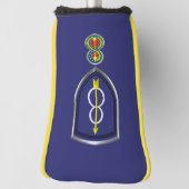 8e infanteriedivisie "Pathfinder" Golfheadcover (Draai 90)