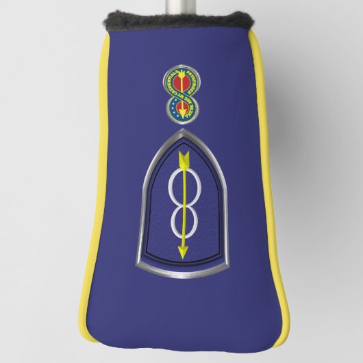 8e infanteriedivisie "Pathfinder" Golfheadcover (Draai 90)