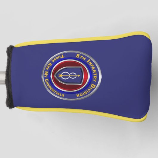 8e infanteriedivisie "Pathfinder" Golfheadcover (Voorkant)