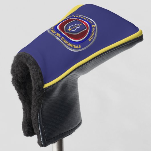 8e infanteriedivisie "Pathfinder" Golfheadcover (3/4 voorkant)