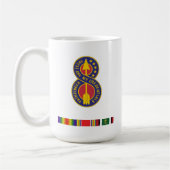 8e infanteriedivisie "Pathfinder"-Mok Koffiemok (Links)