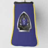 8e infanteriedivisie "Pathfinder"-schild Golfheadcover (Draai 90)