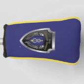 8e infanteriedivisie "Pathfinder"-schild Golfheadcover (Voorkant)