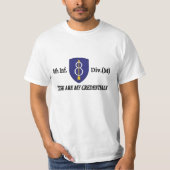 8e infanteriedivisie t-shirt (Voorkant)