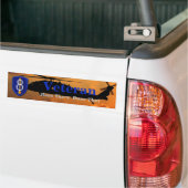 8e infanteriedragers veteranen lrrp bumpersticker (Op Truck)