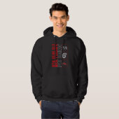 8e jaar oude verjaardag Pit Crew Auto Racing Race Hoodie (Voorkant volledig)