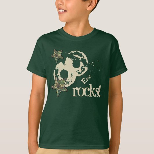 8e jaarcadeau voor 8 jaar oude aangepaste naam V07 T-shirt (Voorkant)