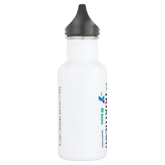 8e jaarlijkse Lipedema Triathlon waterflacon Waterfles (Links)