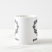 8e Jubileum 8 jaar samen Mok hartcadeau (Center)