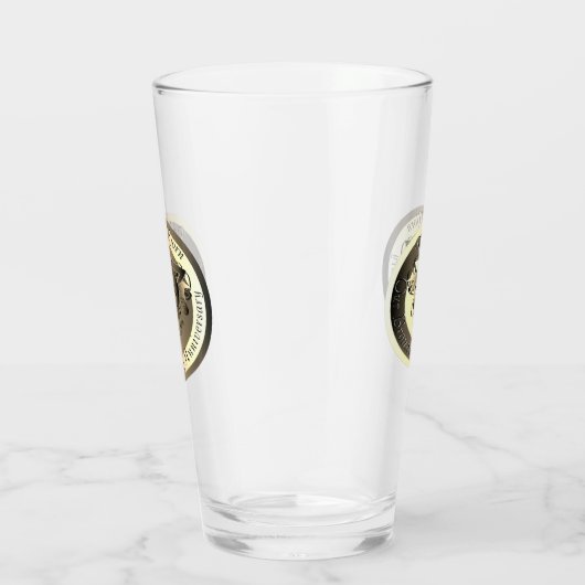 8e Jubileum Bigger Bronze Medallion Glas (Rechts)