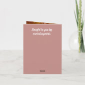 8e Jubileum, Bronze en aardewerk Kaart (Achterkant)