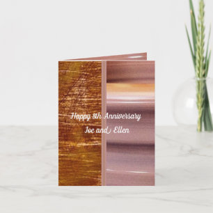 8e Jubileum, Bronze en aardewerk Kaart