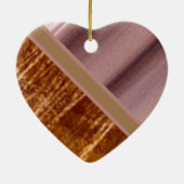 8e Jubileum, Bronze en aardewerk Keramisch Ornament (Achterkant)