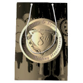 8e Jubileum Bronze Heart Medallion Med Medium Cadeauzakje
