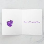 8e Jubileum, Clematis Kaart (Binnen)