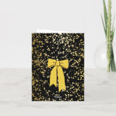 8e Jubileum Kaart-parel, wijnglazen en krans Kaart (Achterkant)