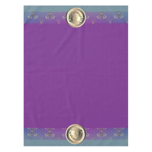 8e Jubileum van het huwelijk Bronze Heart Emblem Tafelkleed