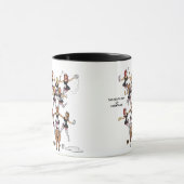 8e kerstdag (acht dienstmeisjes in de melksector) mok (Midden)