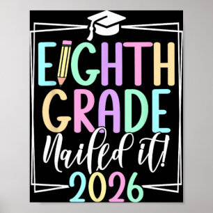 8e klas 2026 afstuderen middelbare school _1  poster