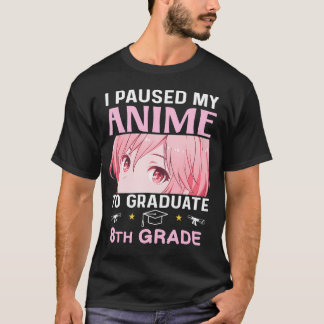 8e klas Afstuderen Anime 2024 Afstuderen Midden SC T-shirt