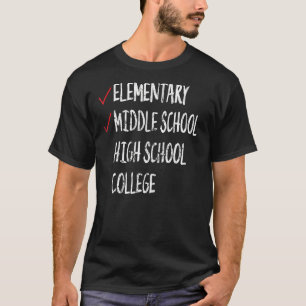 8e klas Afstuderen middelbare school Afstuderen T-shirt