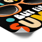 8e klas Afstuderen naar 9e klas maar eerste zomer Poster (Hoek)