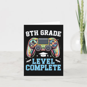 8e klas niveau compleet laatste dag van school gam kaart