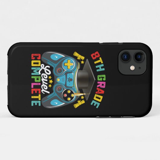 8e klas niveau Complete Afstuderen Gaming Gamer Case-Mate iPhone Case (Achterkant (horizontaal))