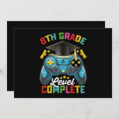 8e klas niveau Complete Afstuderen Gaming Gamer Kaart (Voorkant / Achterkant)
