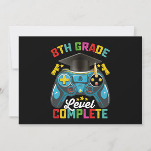 8e klas niveau Complete Afstuderen Gaming Gamer Kaart