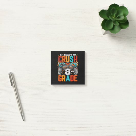 8e klas niveau ontgrendeld spel op terug naar scho post-it® notes (Kantoor)