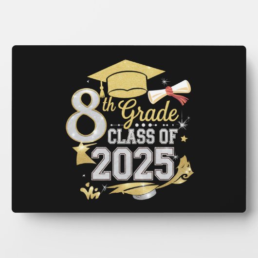 8e klas van 2025 Afstuderen Afstuderen Fotoplaat (voorkant)