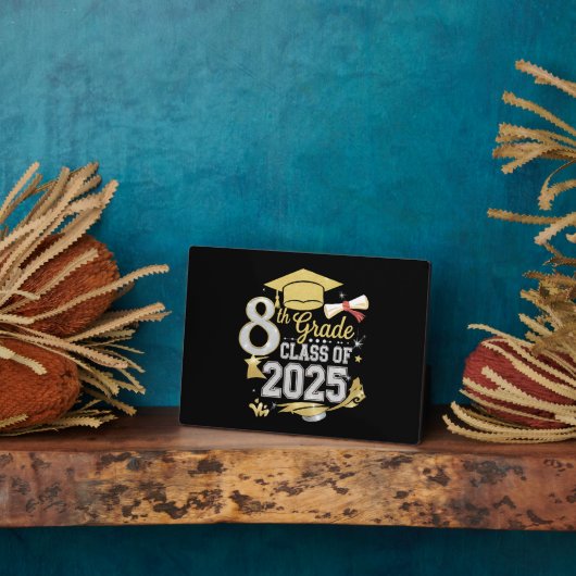 8e klas van 2025 Afstuderen Afstuderen Fotoplaat (Zijkant)